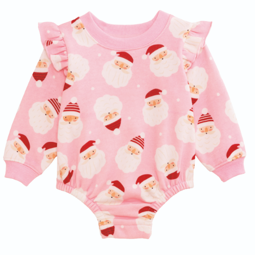 Pink Santa Sweatshirt