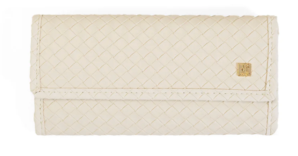 Luxe Woven Jewelry Roll