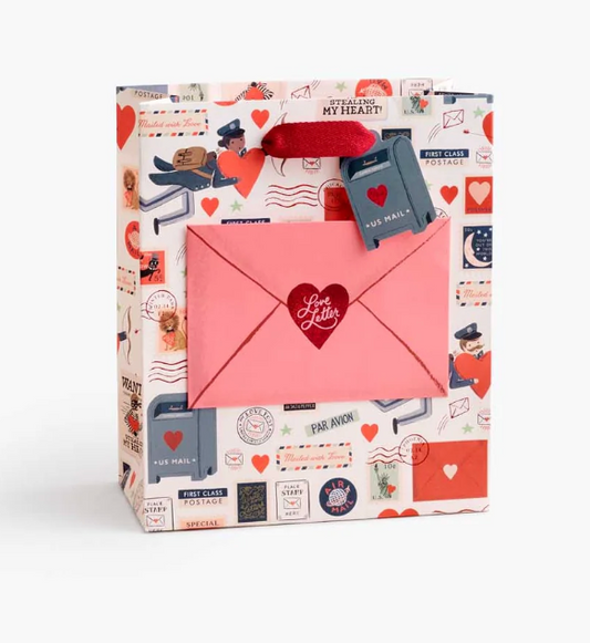Medium Gift Bag - Love Letters