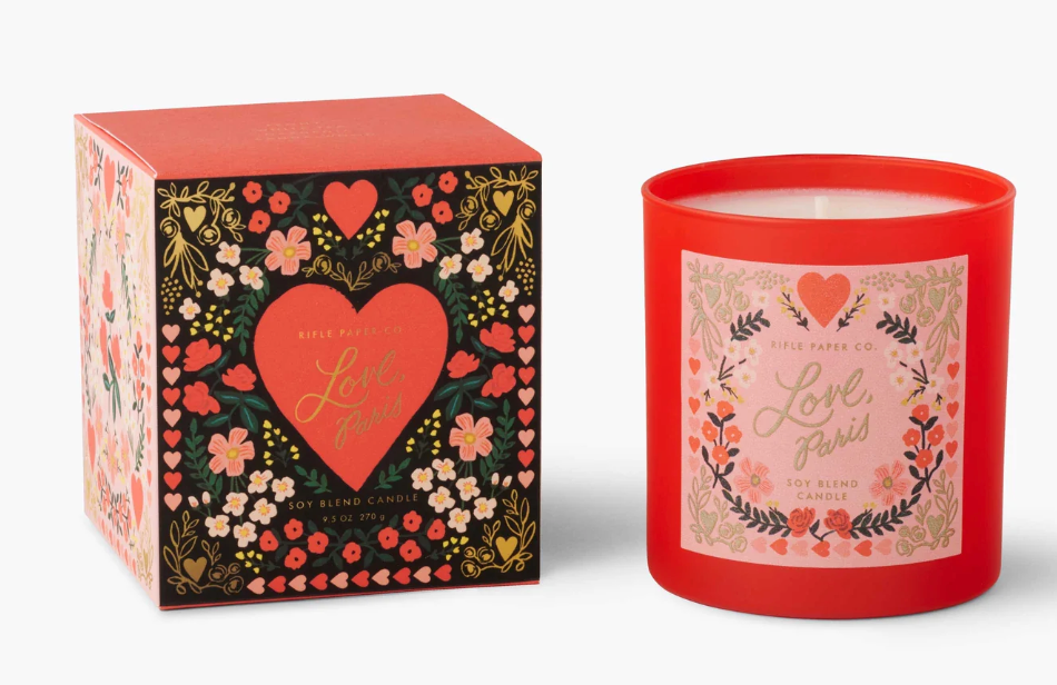 Love, Paris Candle