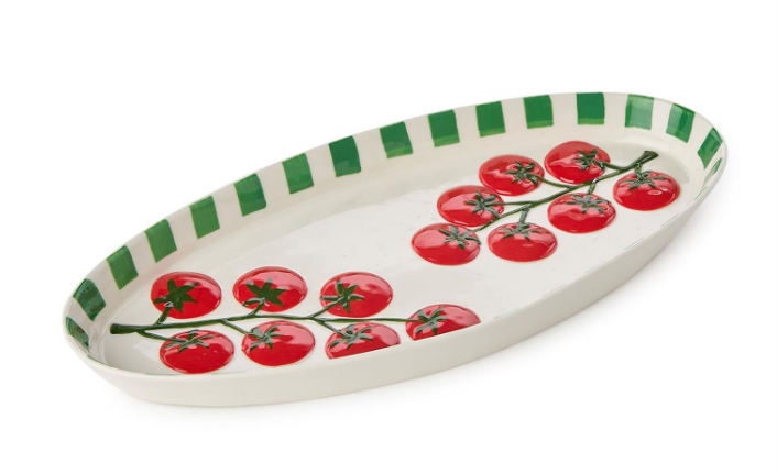 Tomato Oval Platter