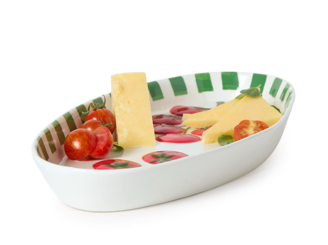 Tomato Oval Platter