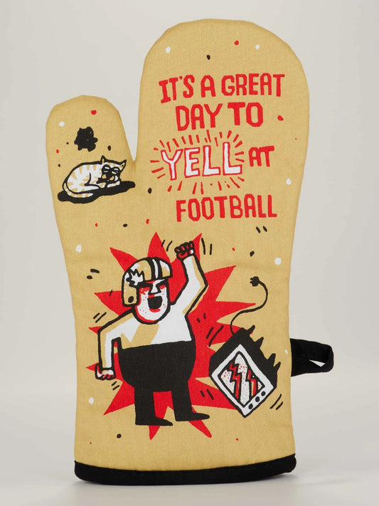 Oven Mitt - Yell At Football