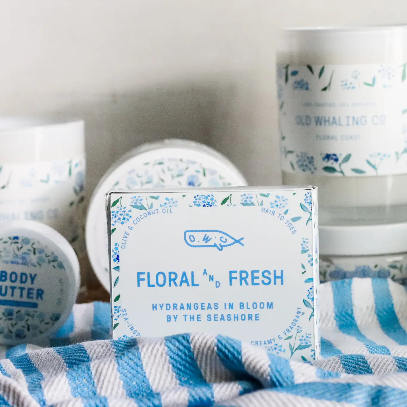 Floral Coast Hydrangea Bar Soap