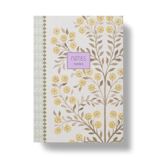 Lined Notebook - Floral Collage