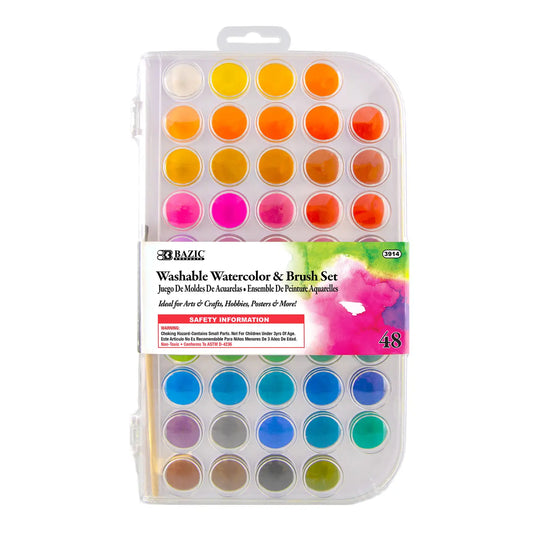 48 Color Watercolor Set