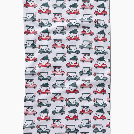 Dish Towel - Holiday Golf