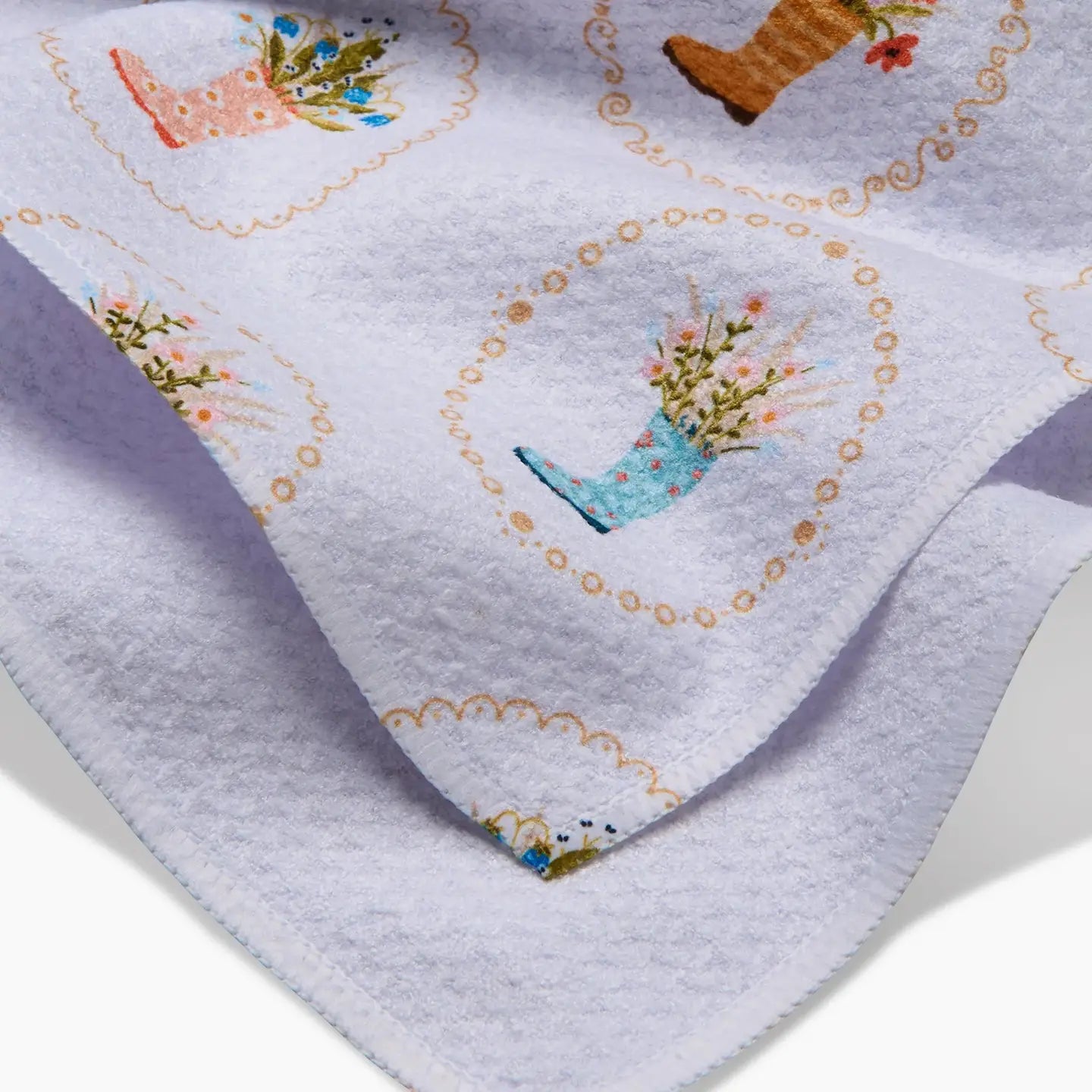 Dish Towel - Rainboots