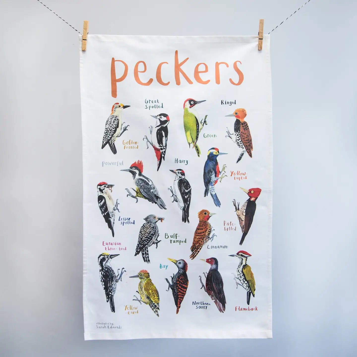 Tea Towel - Peckers