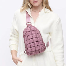 Load image into Gallery viewer, Rejuvenate Quilted Sling Bag