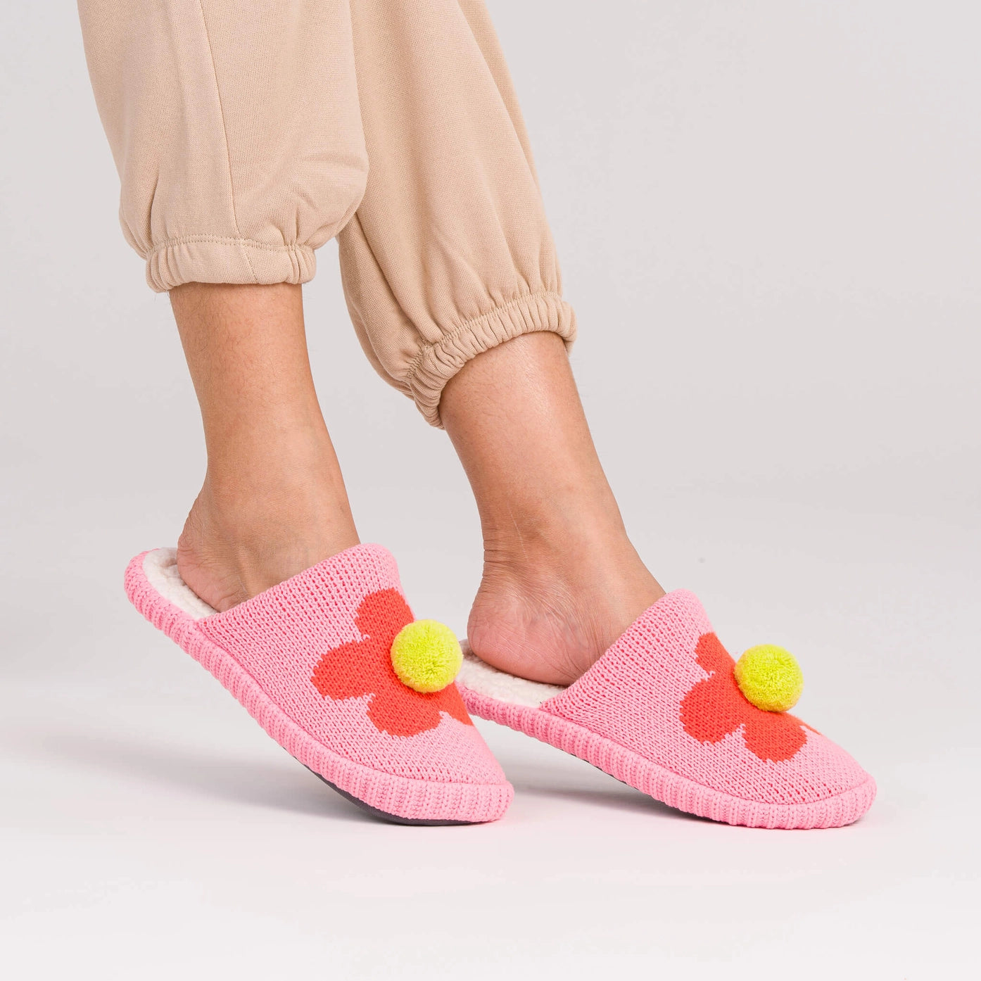 Flower Pop Slide Slippers