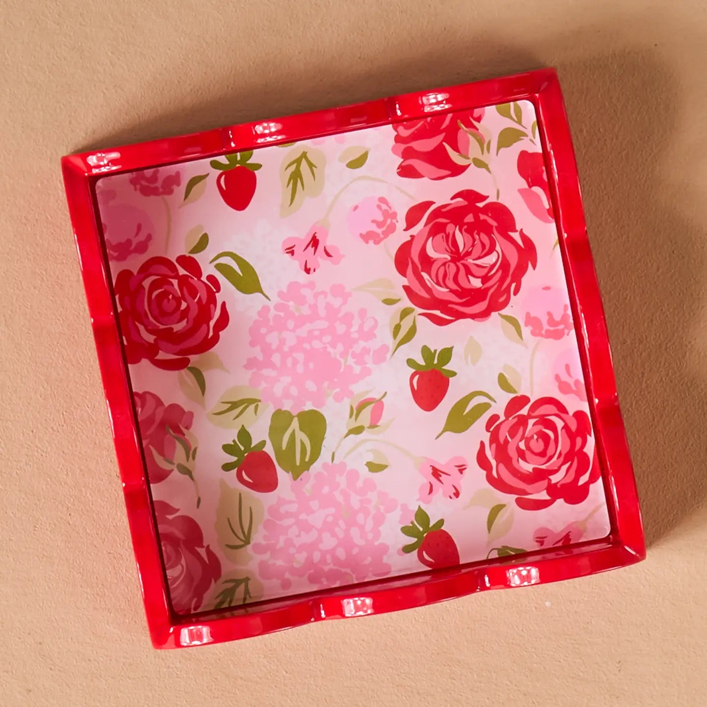 Trinket Tray - Rose Garden