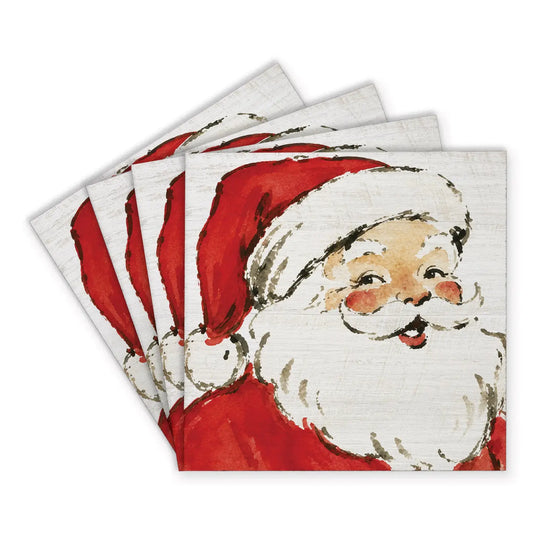 Coasters - Vintage Santa Face
