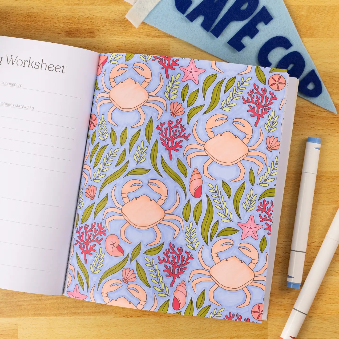 Coloring Book - Coastal Americana