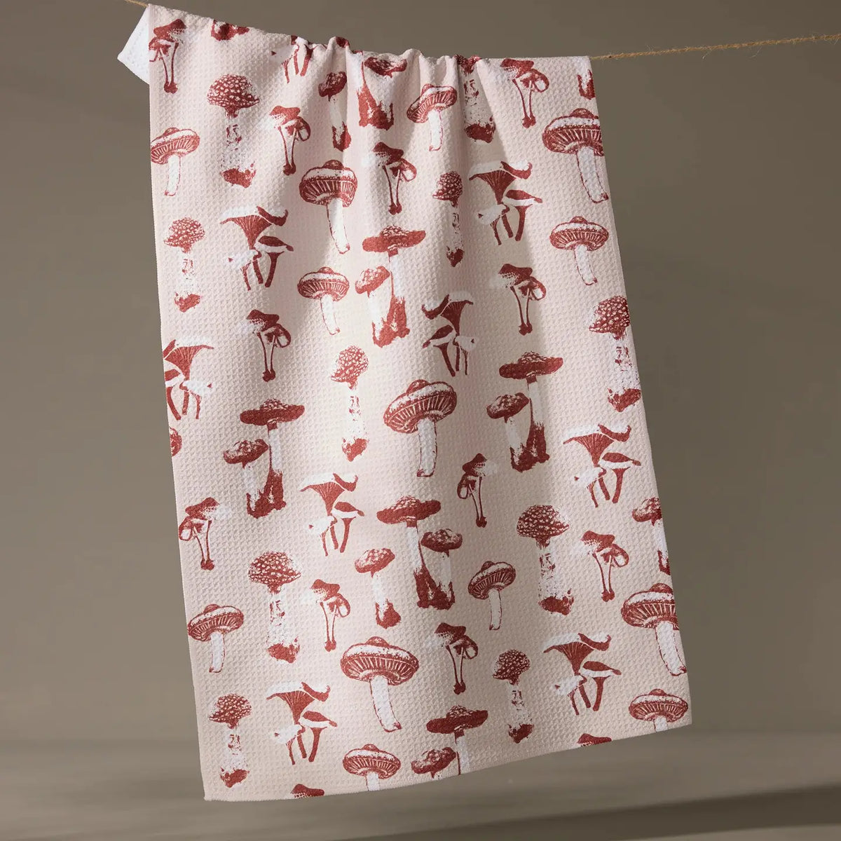 Dish Towel - Autumn Mushrooms