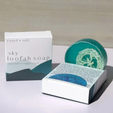 Loofah Soap - Sky