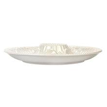 Load image into Gallery viewer, Matte White Oyster Plate