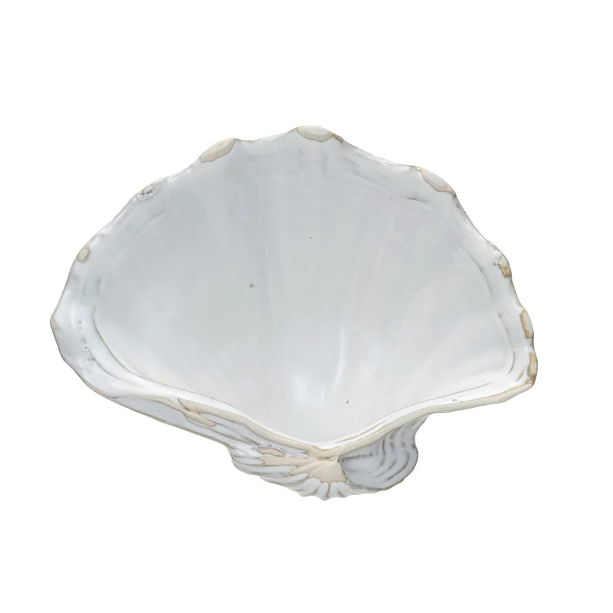 White Shell Dish