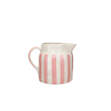 Load image into Gallery viewer, Pink Striped Pitcher