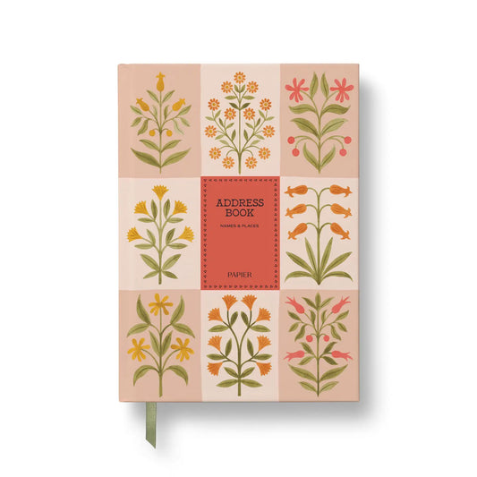 Address Book - Floral Patchwork