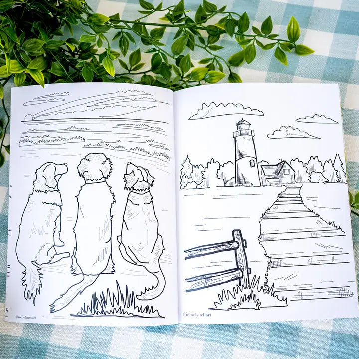 Coloring Book - Cape Cod In Color