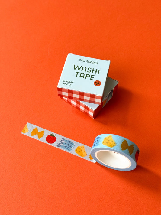 Washi Tape - Sunday Pasta