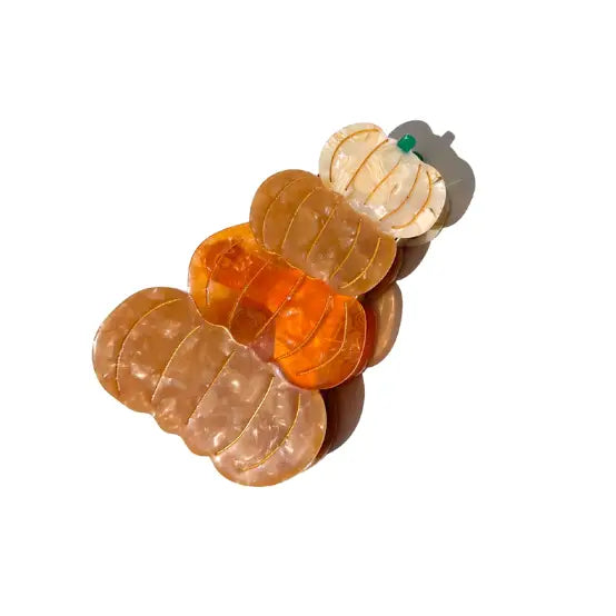 Hair Clip - Pumpkin Stack