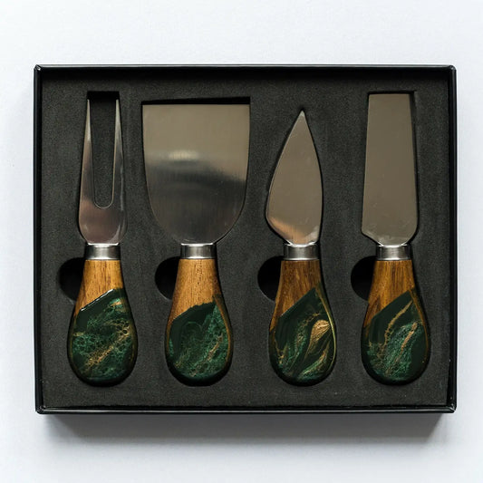 Jade Cheese Knives