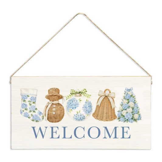 Hanging Signs - Holiday Hydrangea Icons