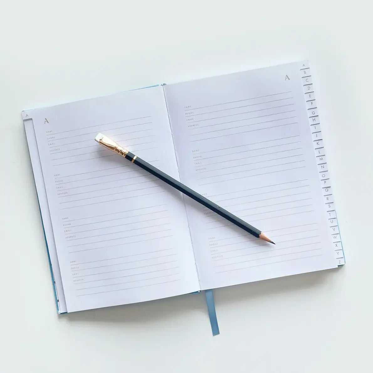 Address Book - Blue Houses