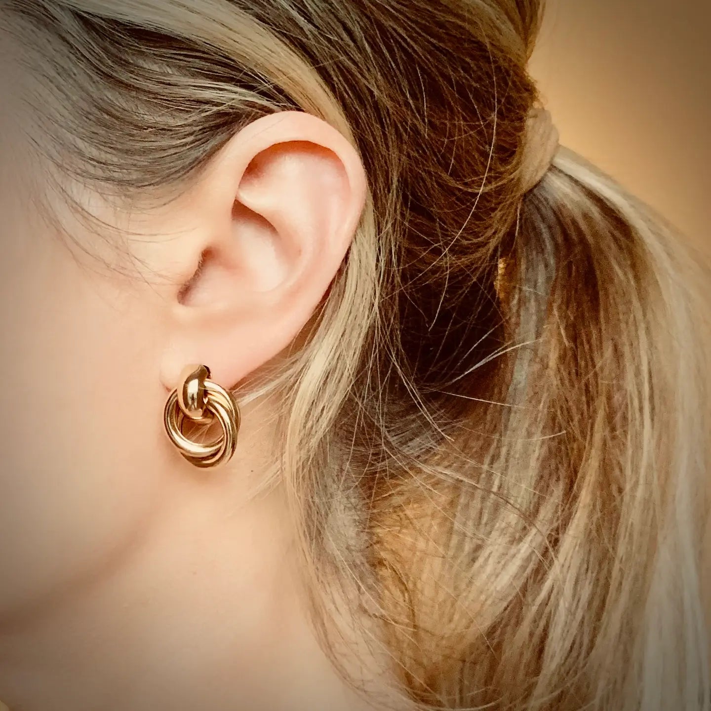 The Perfect Knot Stud Earrings