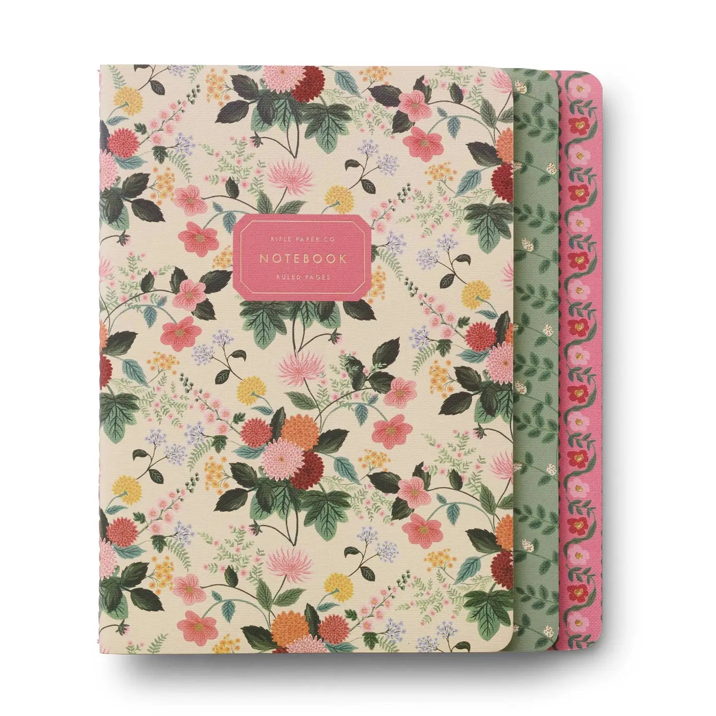 Set Of 3 Notebooks - Dahlia