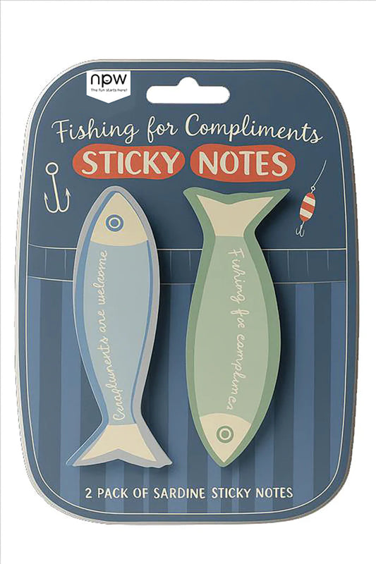 Sticky Notes - Fishing For Compliments