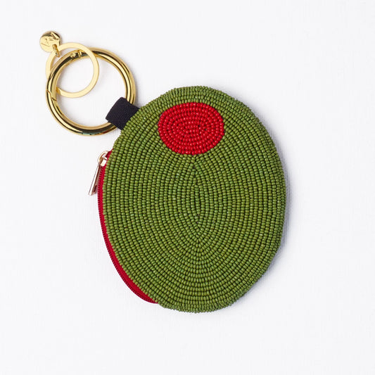 Green Mary Olive Coin Purse