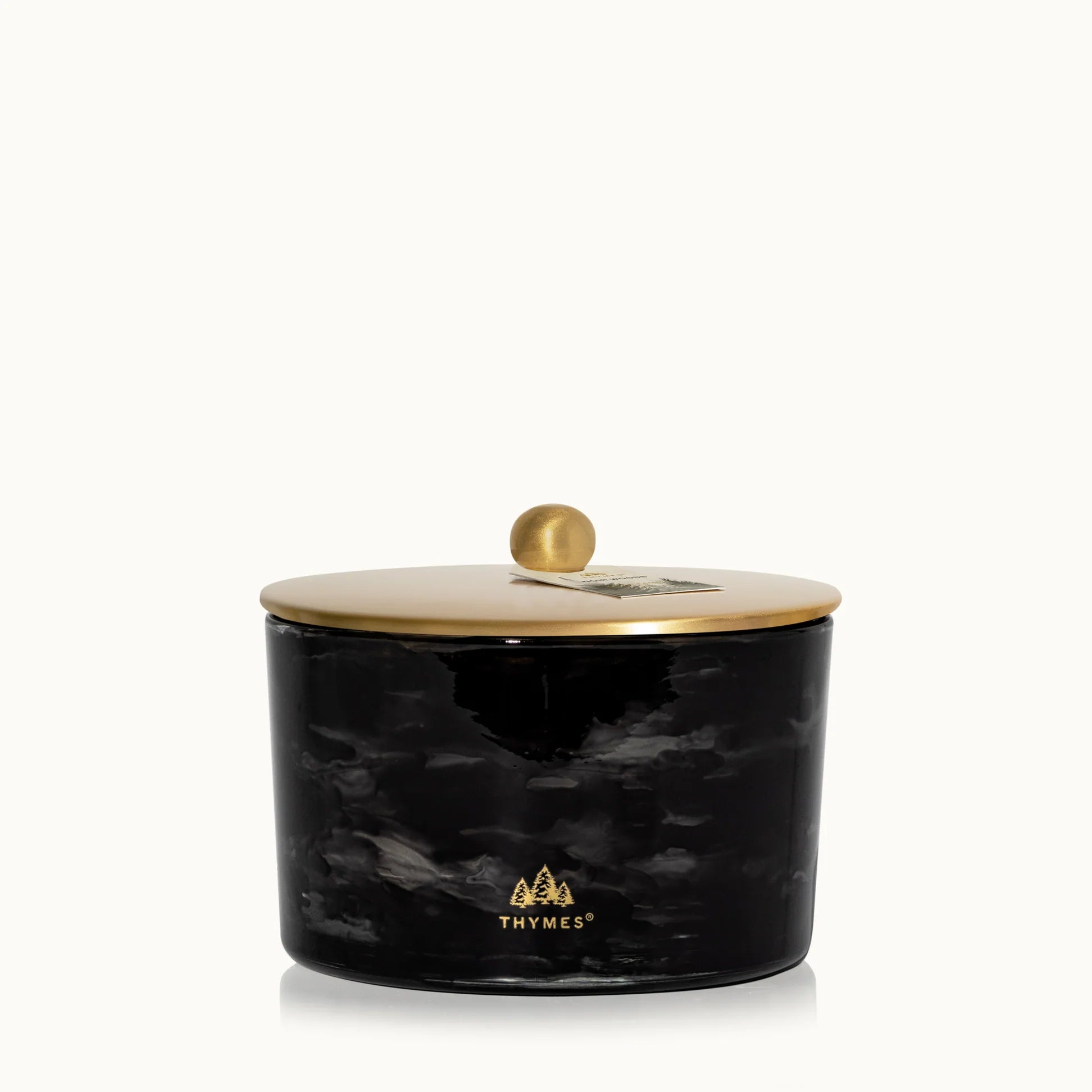 Thymes Noir Woods 3-Wick Candle - Thumbnail 4
