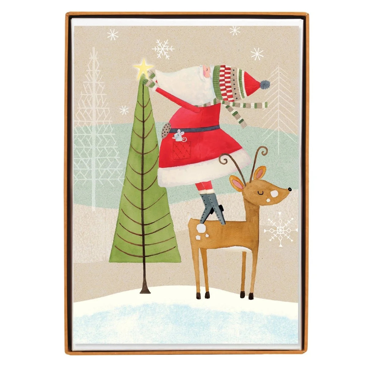 Boxed Cards - Santa Star