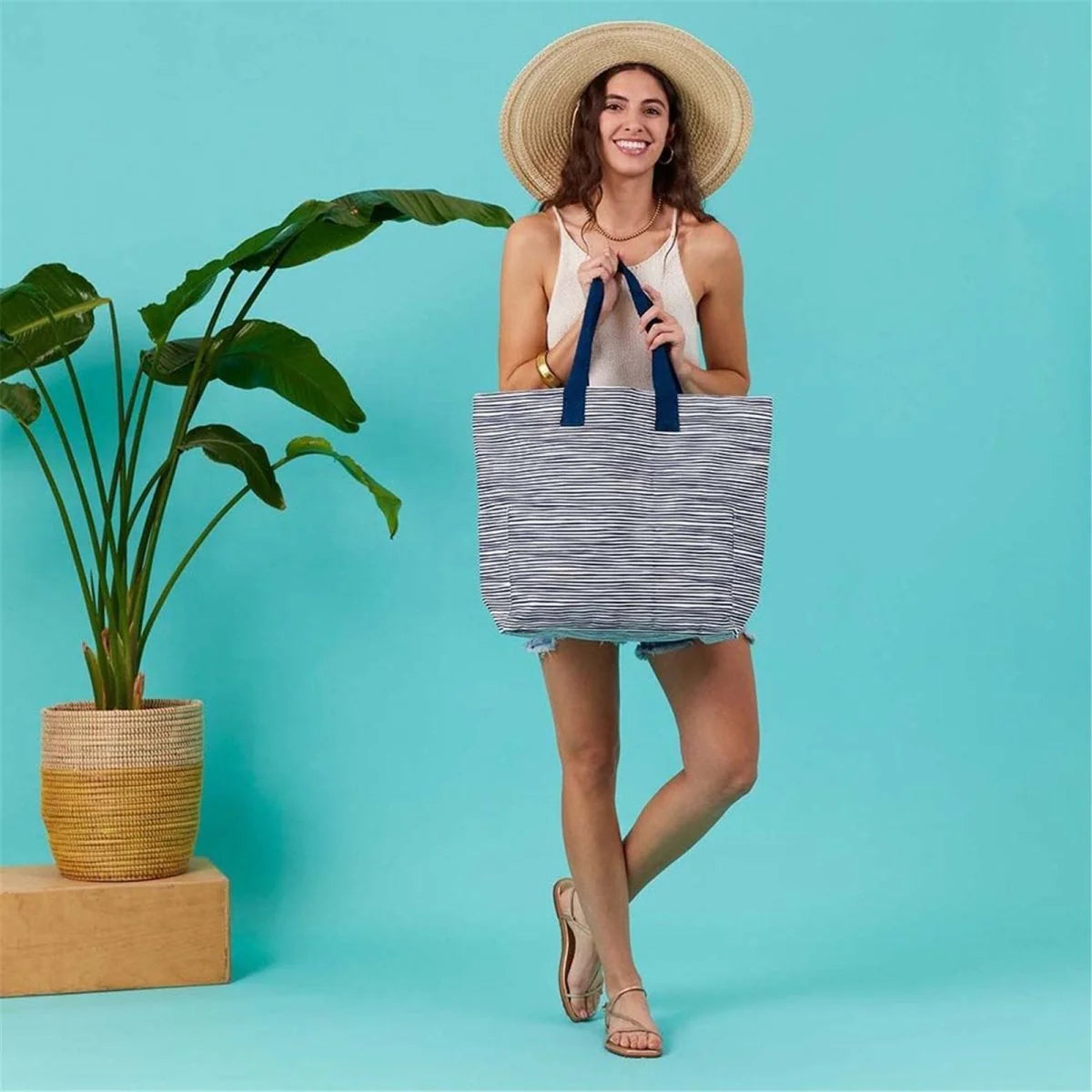 Suri Navy Caryall Bag