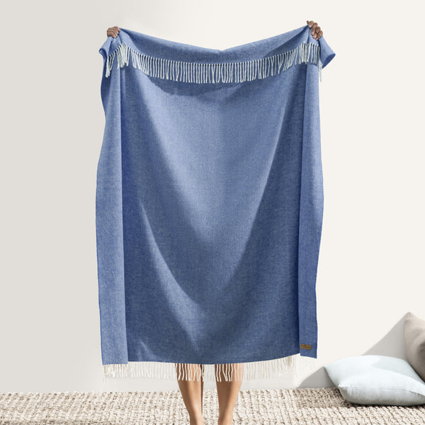 Italian Herringbone Throw Blanket