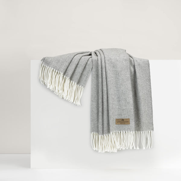 Italian Herringbone Throw Blanket