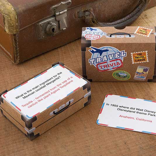 Travel Trivia Cards