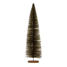 Load image into Gallery viewer, Flocked Brush Tree - Green