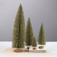 Load image into Gallery viewer, Flocked Brush Tree - Green