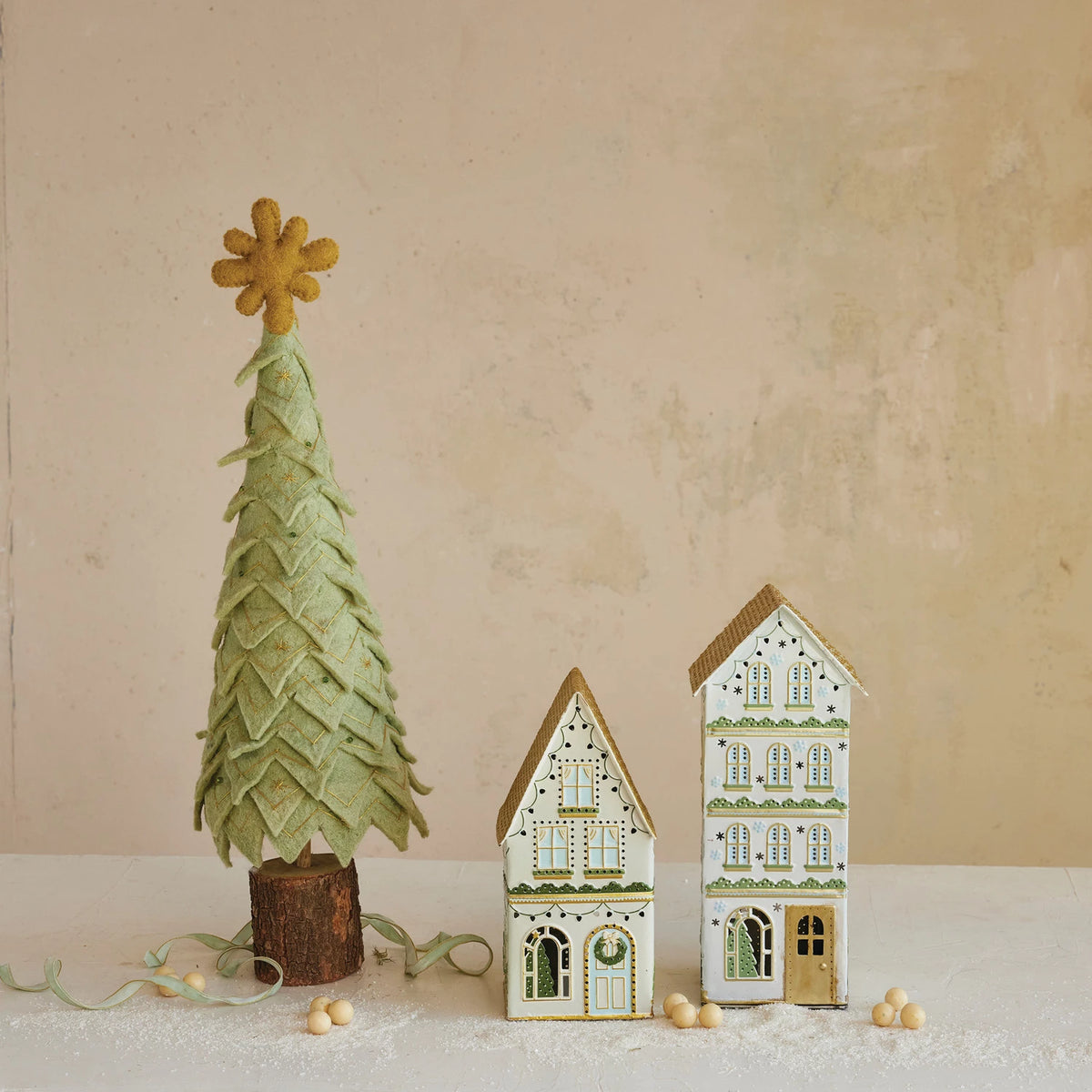 Small Metal House Decor