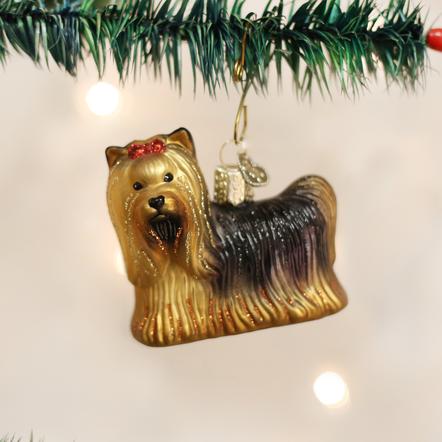 YORKIE ORNAMENT