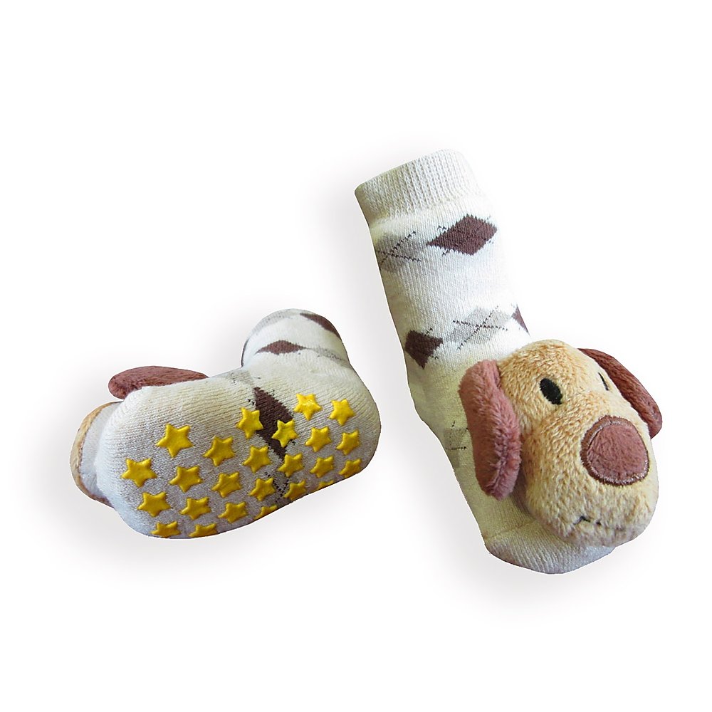 Boogie Toes Rattle Socks - Dog