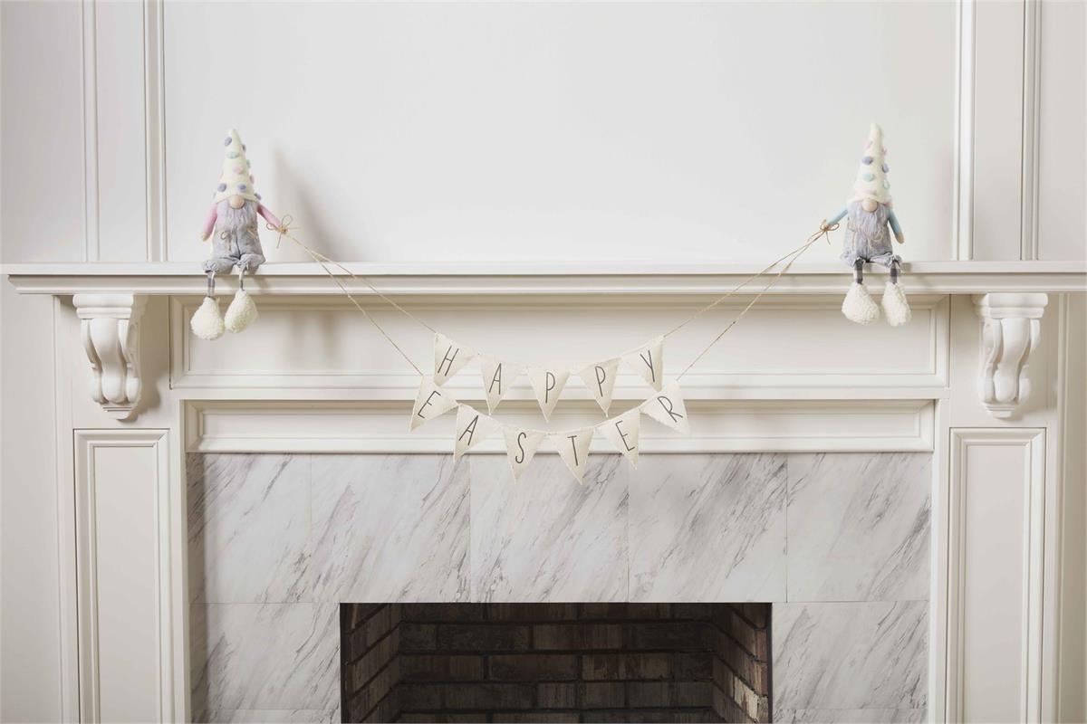 Easter Gnomes Mantle Decor