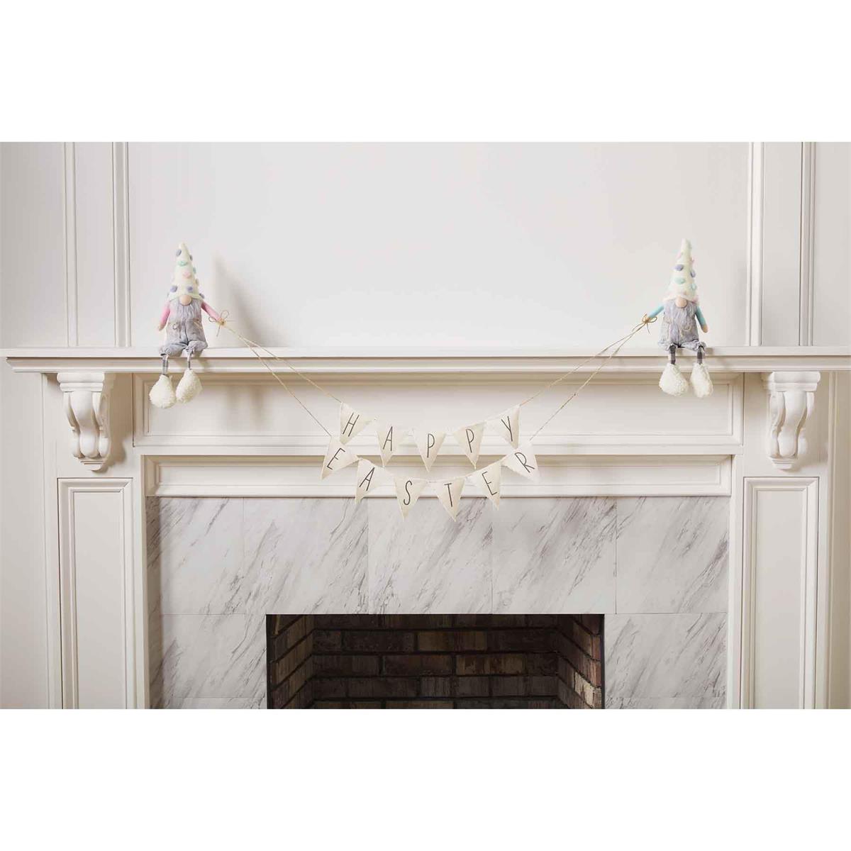 Easter Gnomes Mantle Decor