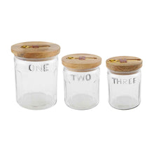 Load image into Gallery viewer, Glass Canister Set