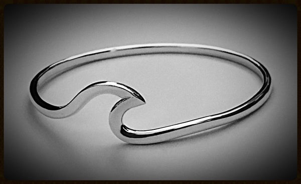 Cape Wave ™ Sterling Bangle Bracelet by Cape Wave ™Jewelry