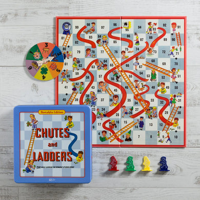 Chutes Ladders Nostalgia Tin Game